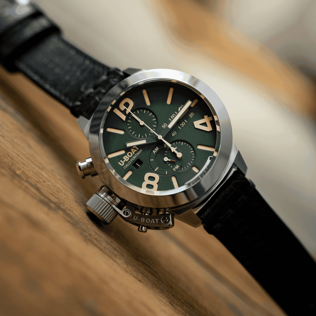 U-BOAT Classico 45mm Tungsteno Green 9581