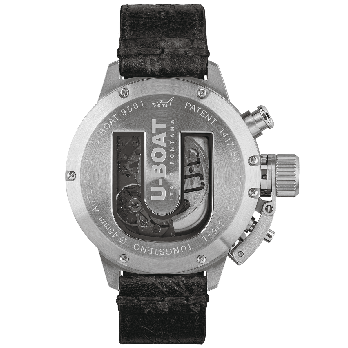 U-BOAT Classic 45mm Tungsten Green 9581 