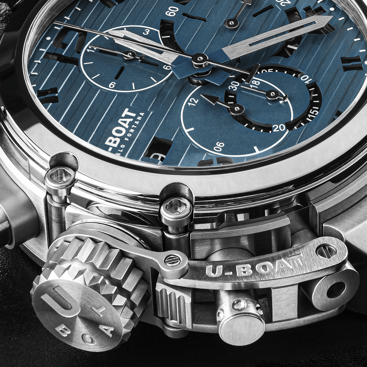 U-BOAT Chimera Chrono SS Blu 46mm 9589