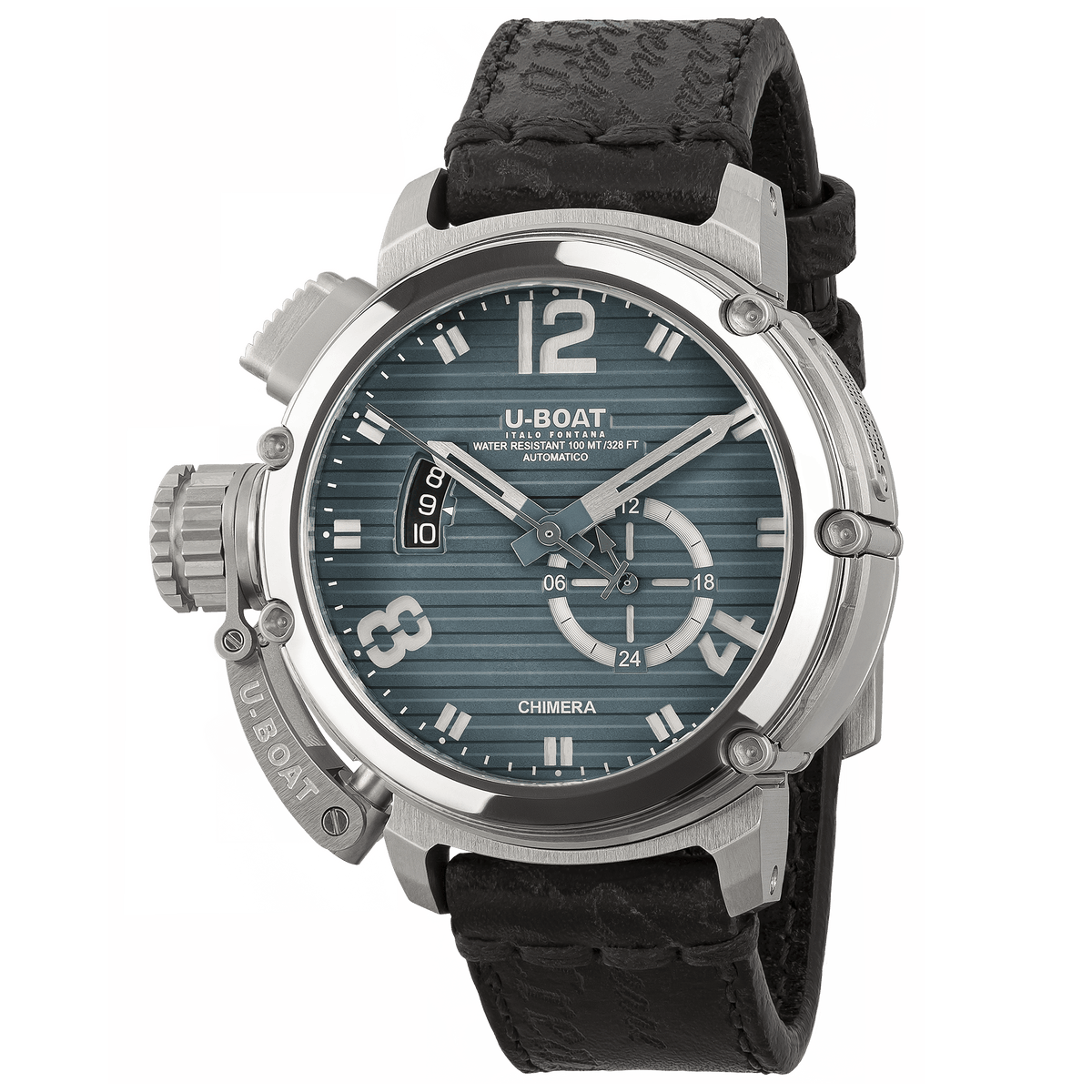 U-BOAT Chimera 46 mm Saphirgrün Chrono SS 8528 Limited Edition