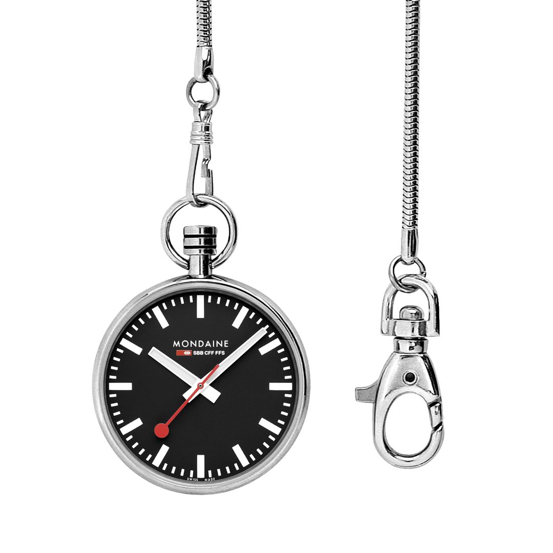 Mondaine FFS Orologio da tasca 43 mm A660.30316.20SBB