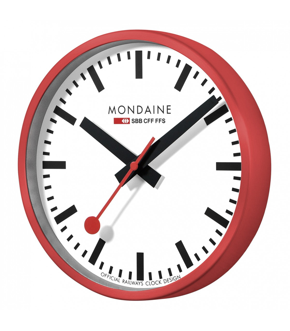 Mondaine Wall Clock Rosso 25 cm A990.CLOCK.11SBC