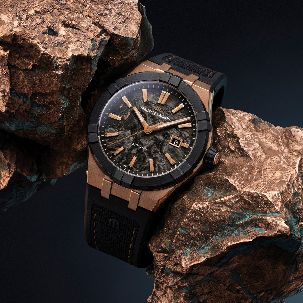 Maurice Lacroix Aikon-ic Frozen Carbon Limited Edition AC6008-BRL20-730-2