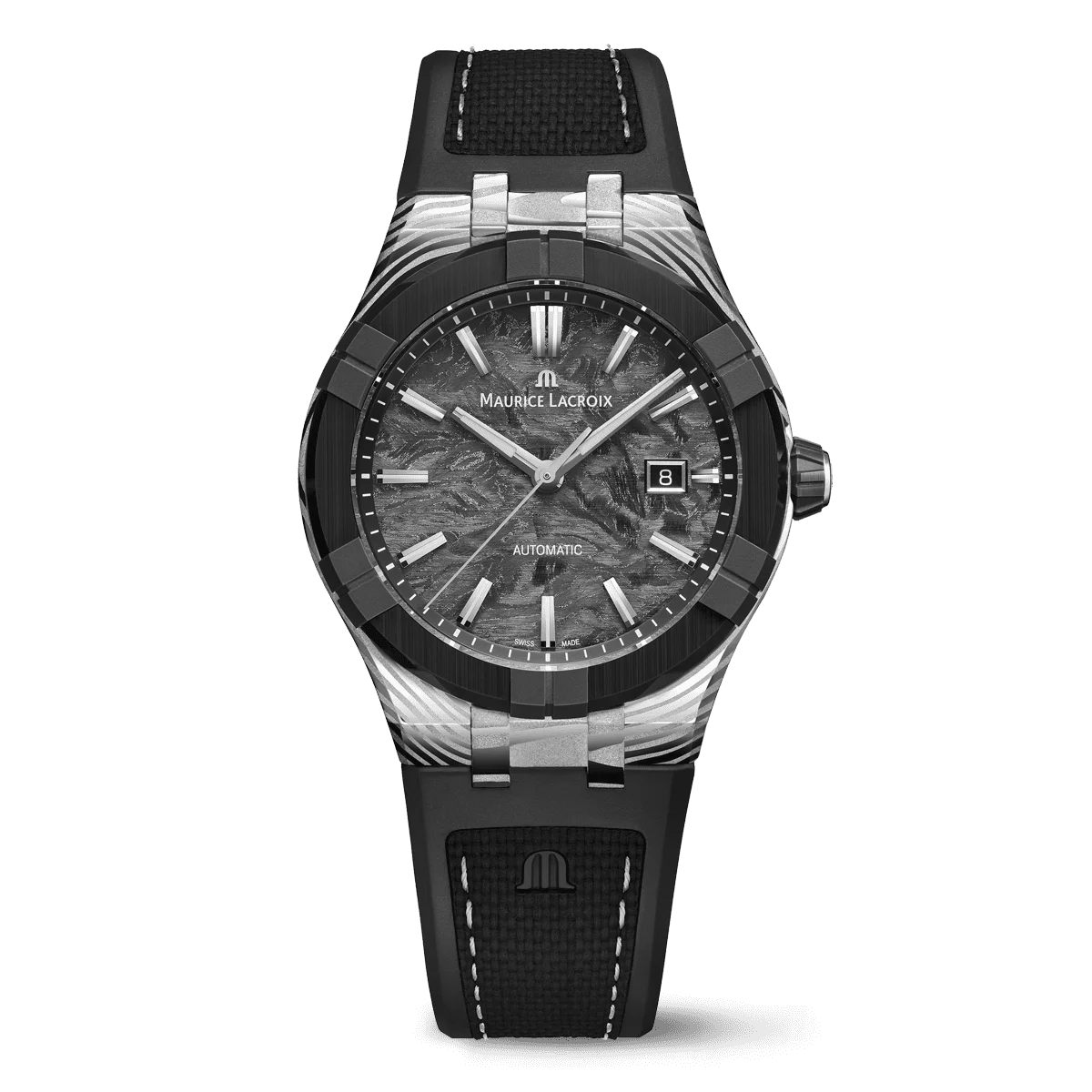 Maurice Lacroix Aikon-ic Frozen Carbon AC6008-K1C34-130-3