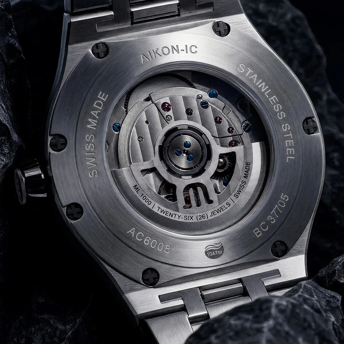 Maurice Lacroix Aikon-ic Frozen Carbon AC6008-SSL20-430-2