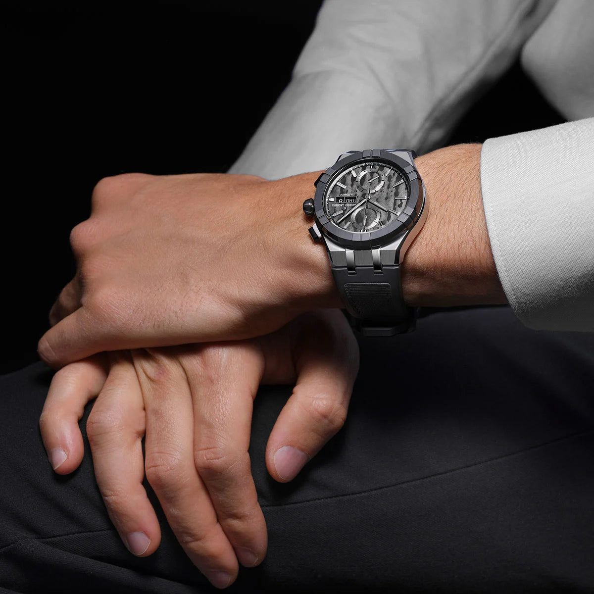Maurice Lacroix Aikonic Chrono 43mm AC6038-S1C34-330-3