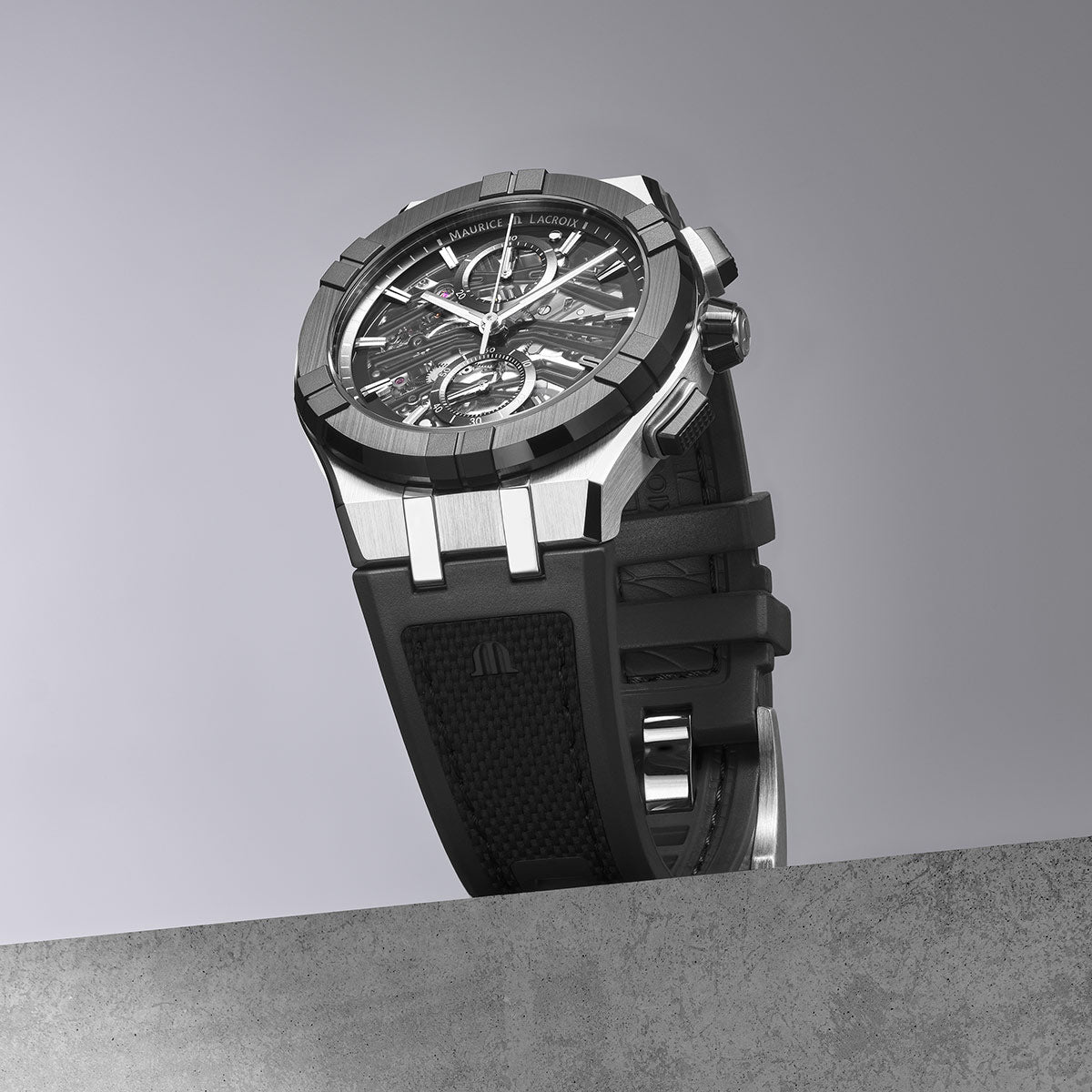 Maurice Lacroix Aikonic Chronograph Skeleton AC8018-SSL20-030-2