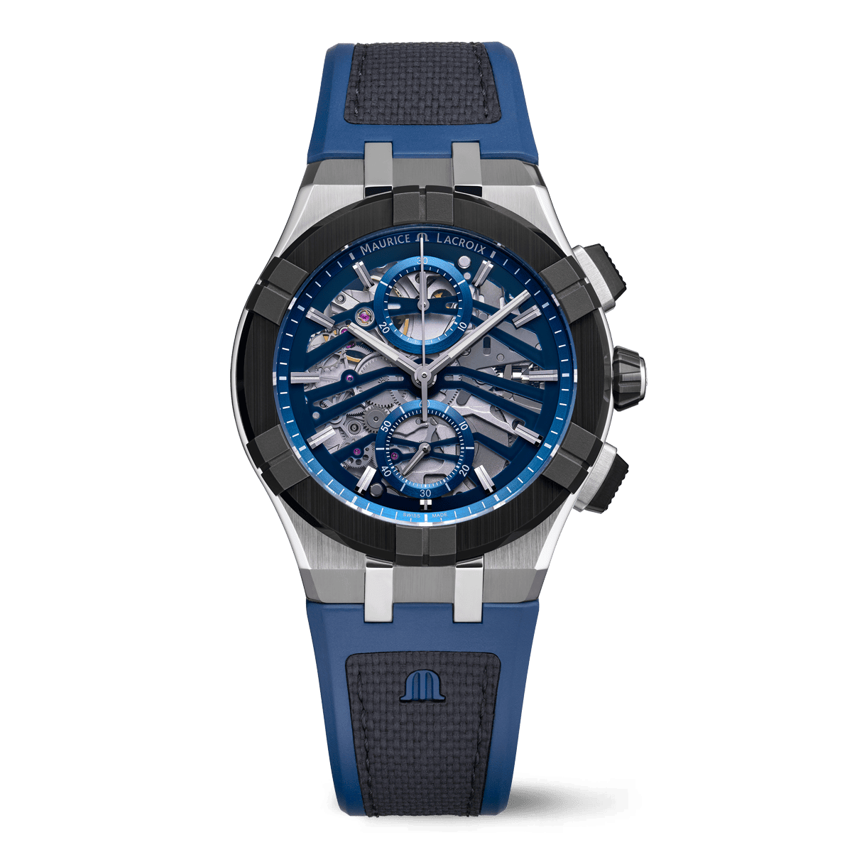 Maurice Lacroix Aikonic Chronograph Skeleton AC8018-SSL20-030-4