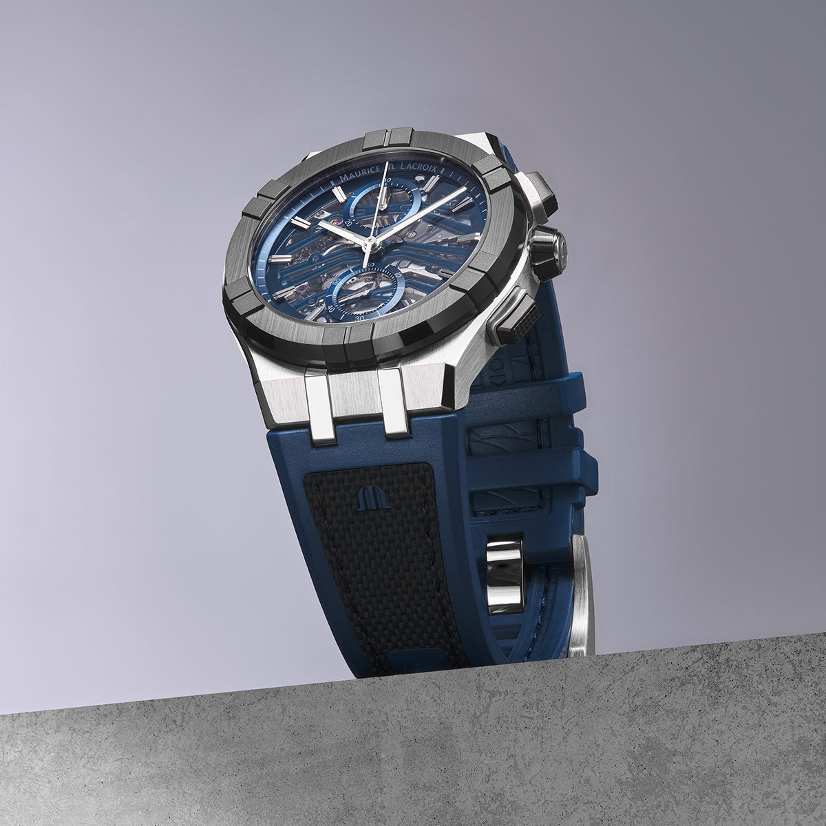 Maurice Lacroix Aikonic Chronograph Skeleton AC8018-SSL20-030-4