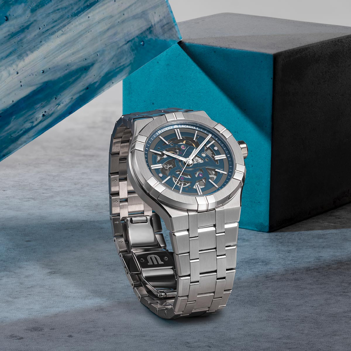 Maurice Lacroix Aikon Automatic Skeleton 42mm AI6008-SS002-031-1