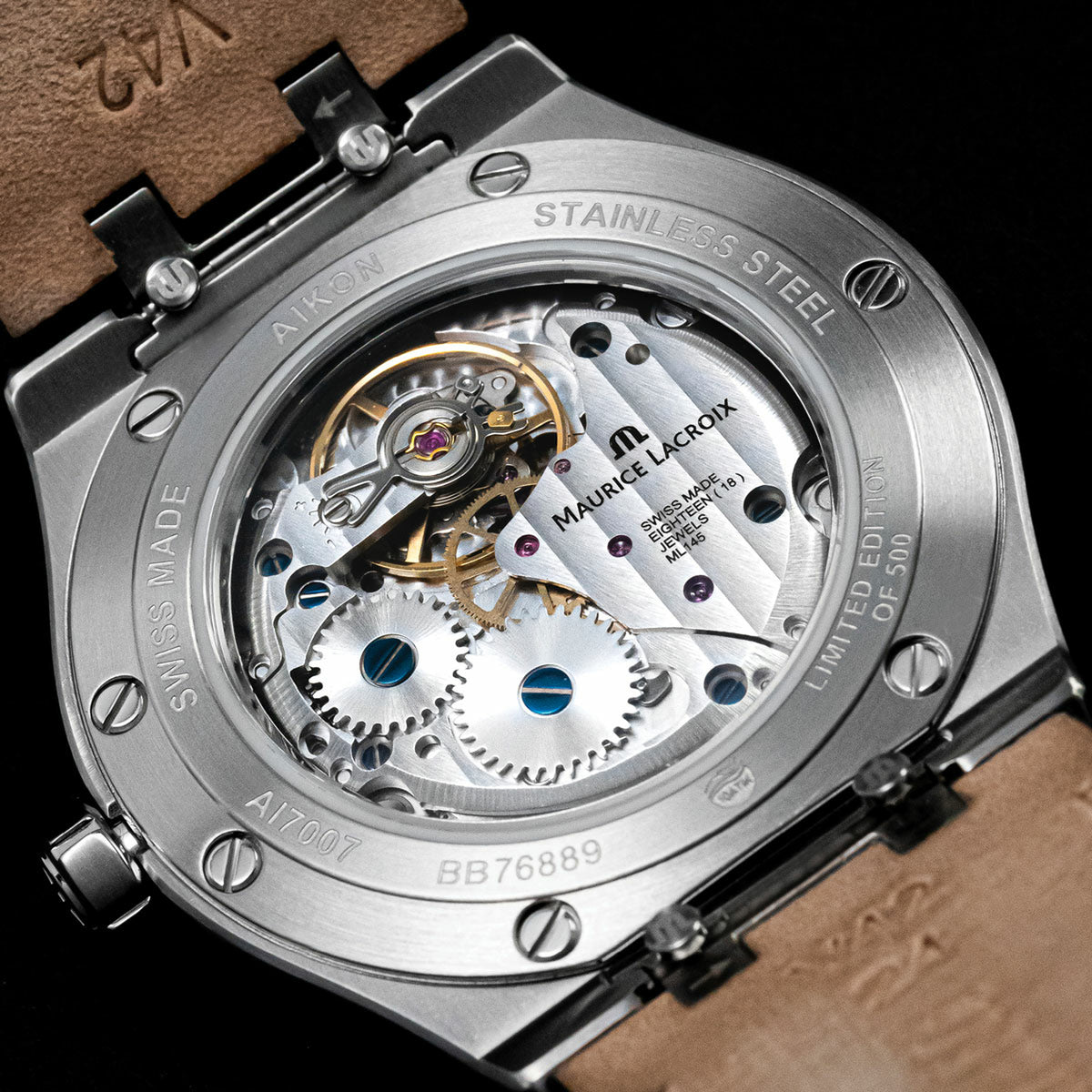 Maurice Lacroix Aikon Manual 39mm Limitierte Auflage AI7007-SS00E-430-C