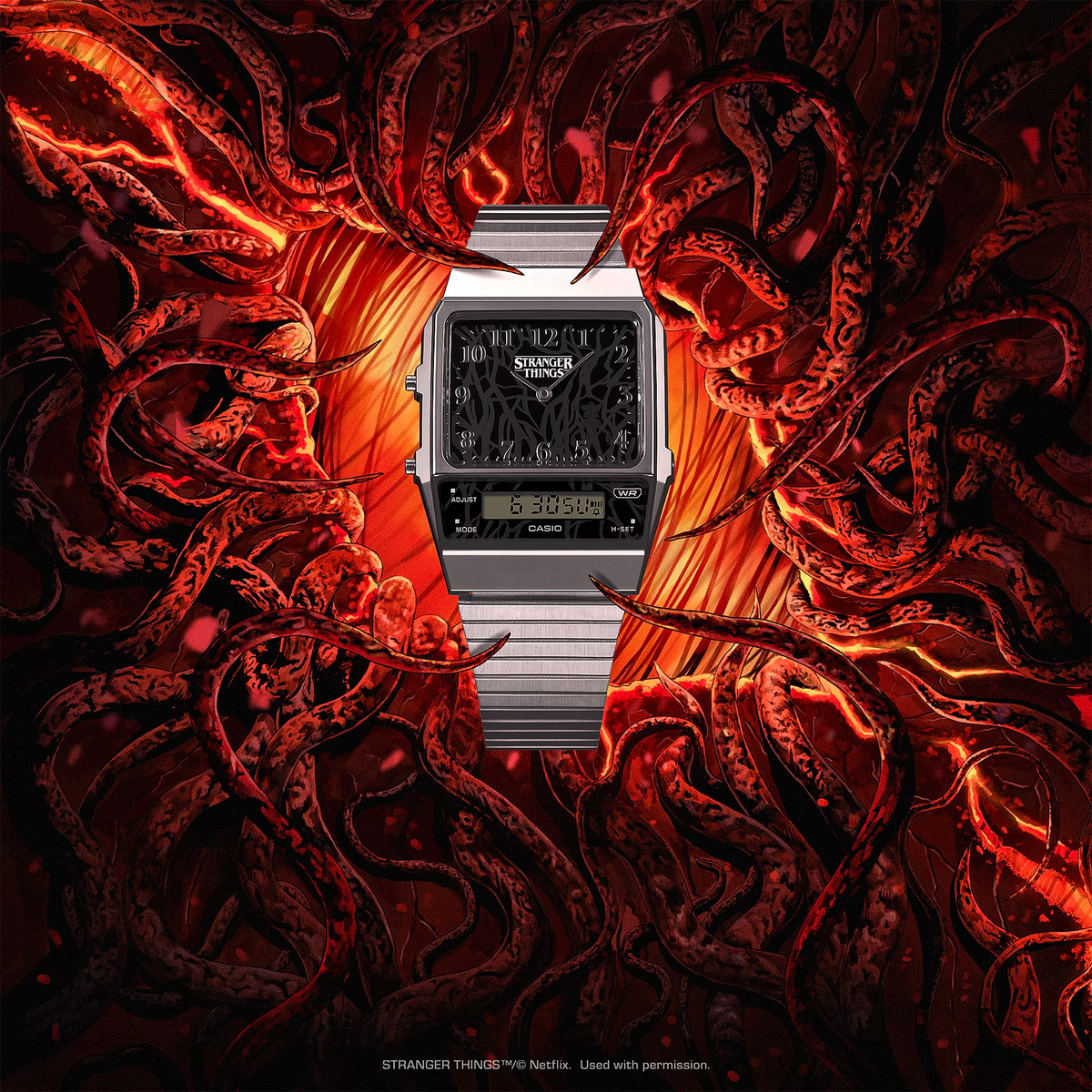 Casio Edgy Collection Stranger Things AQ-800EST-1A