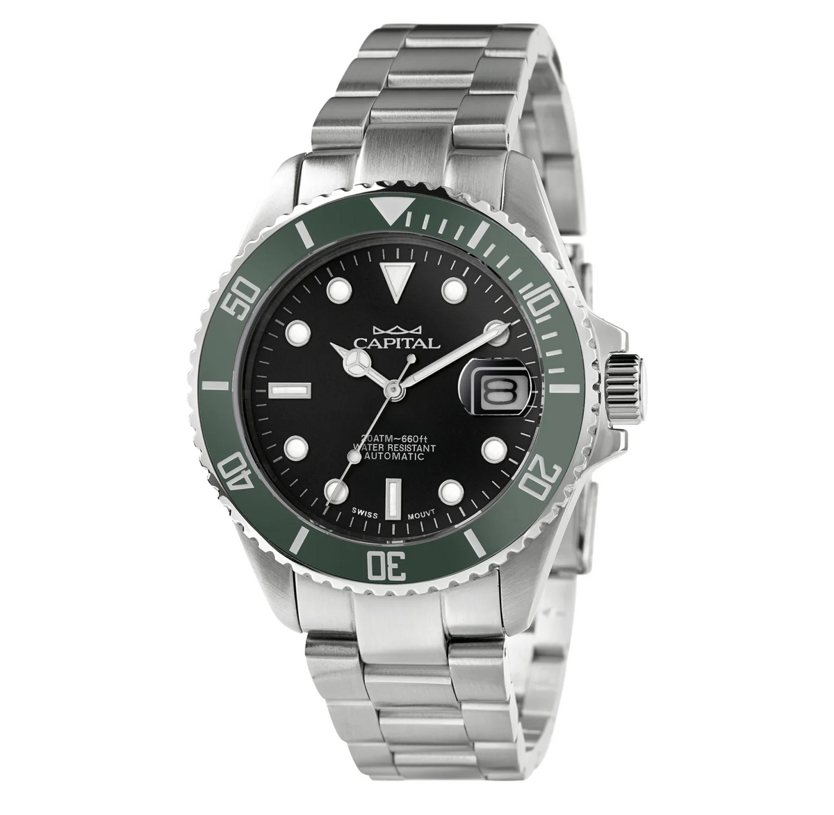 Capital Time für Herren, automatisches Schweizer Uhrwerk AT1021-3*EUA