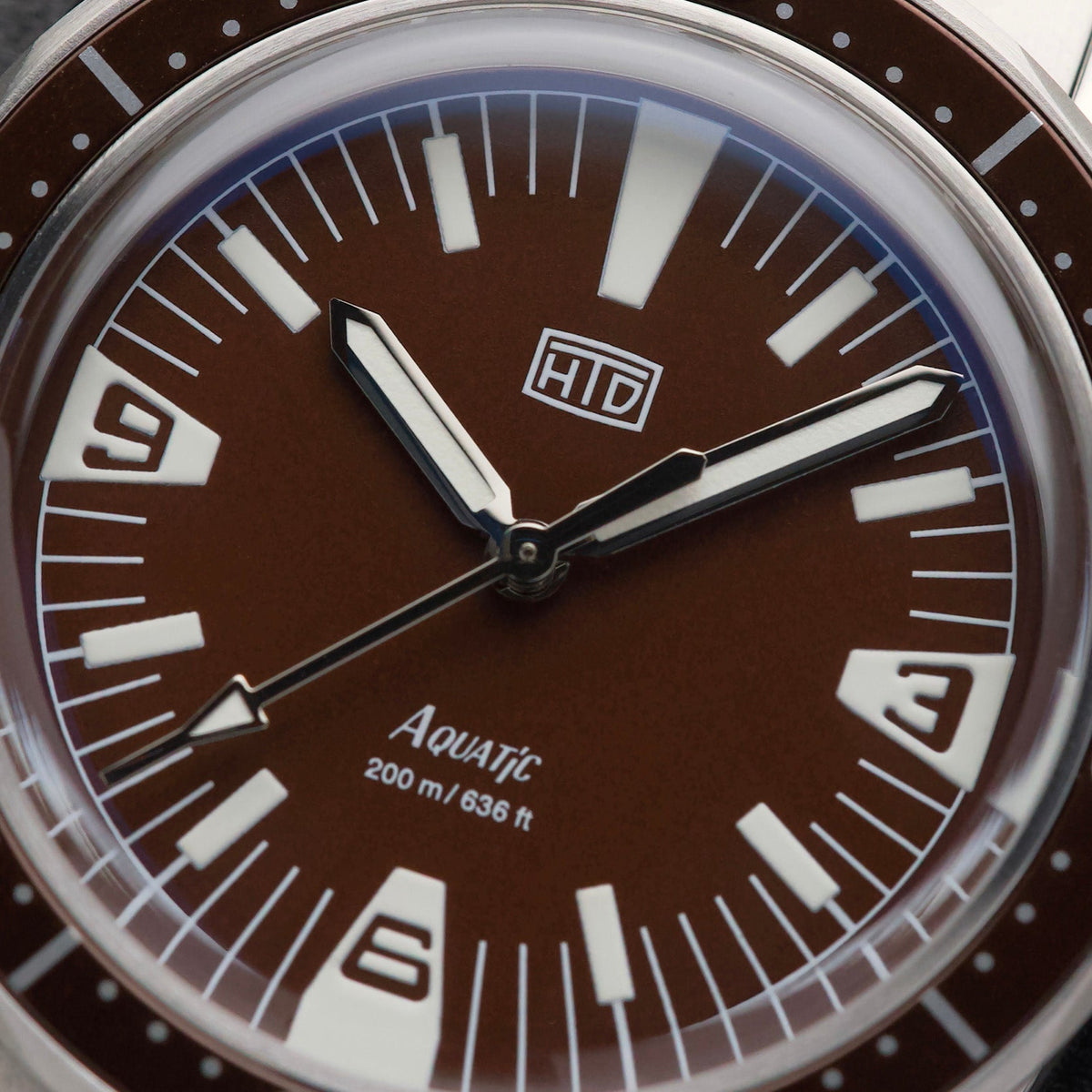 HTD Watches Aquatìc SpaceBoy Espresso Brown