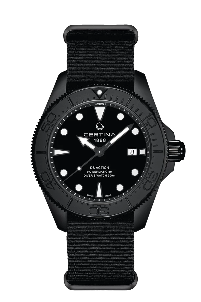 Certina DS Action Diver 43mm Powermatic 80 C032.607.38.051.00