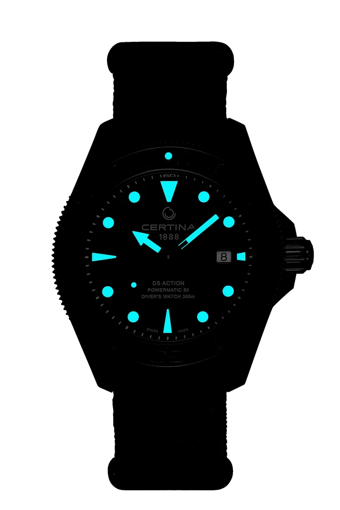 Certina DS Action Diver 43mm Powermatic 80 C032.607.38.051.00