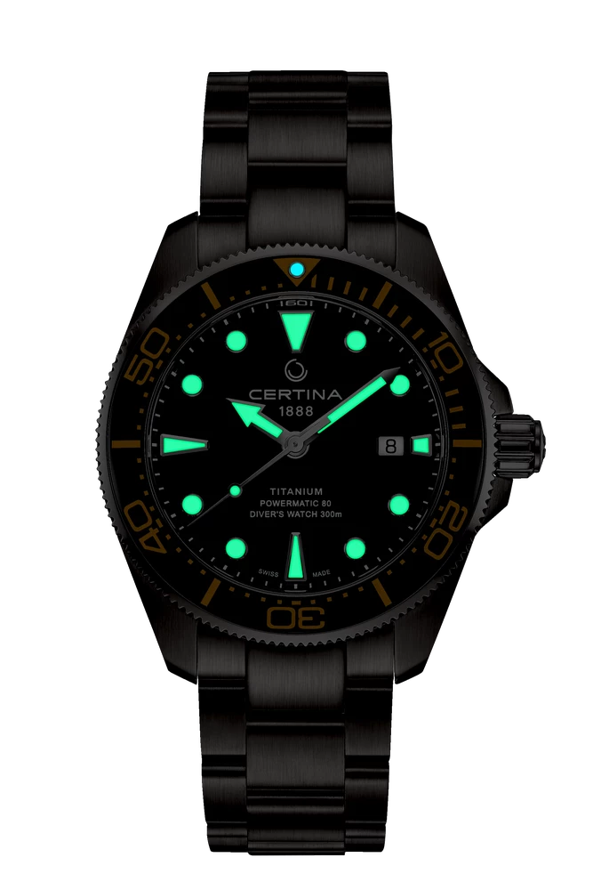 Certina DS Action Diver 43mm Powermatic 80 Titanium C032.607.44.051.00