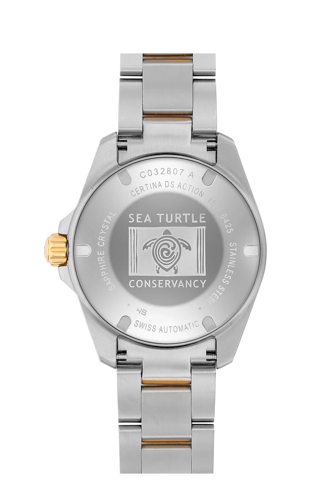 Certina DS Action Diver 38mm Powermatic 80 Sea Turtle Conservancy Special Edition C032.807.22.041.10