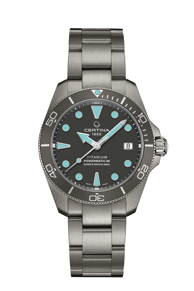 Certina DS Action Diver 38mm Powermatic 80 Titanium C032.807.44.081.00