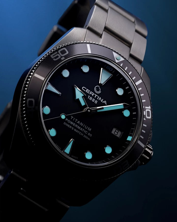 Certina DS Action Diver 38mm Powermatic 80 Titanium C032.807.44.081.00