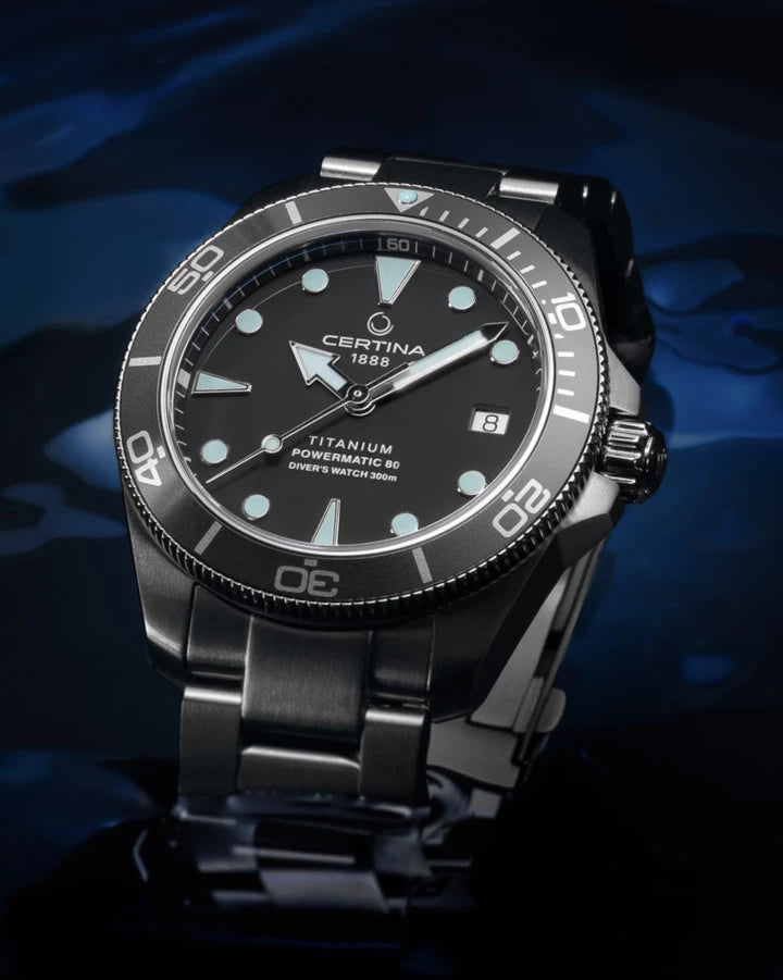 Certina DS Action Diver 38mm Powermatic 80 Titanium C032.807.44.081.00