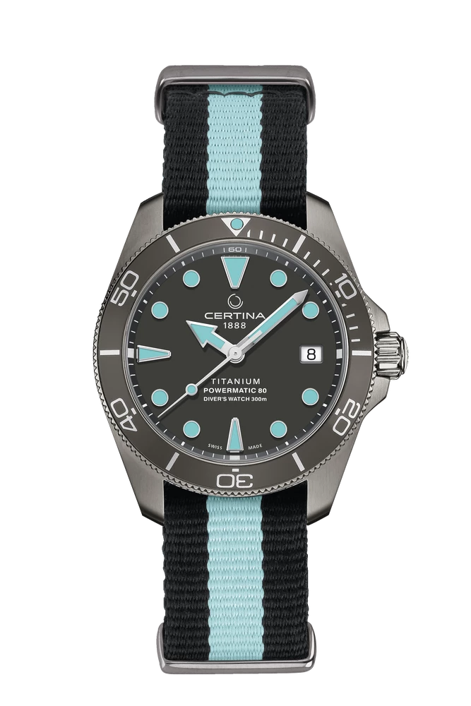 Certina DS Action Diver 38mm Powermatic 80 Titanium C032.807.48.081.00