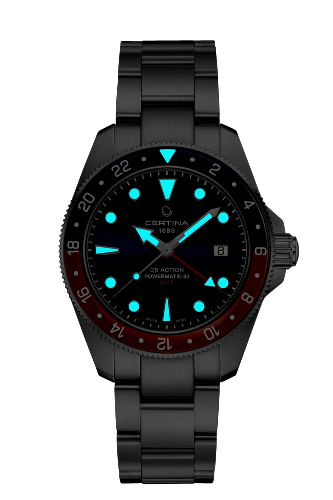 Certina DS Action GMT Powermatic 80 41mm C032.929.11.041.00