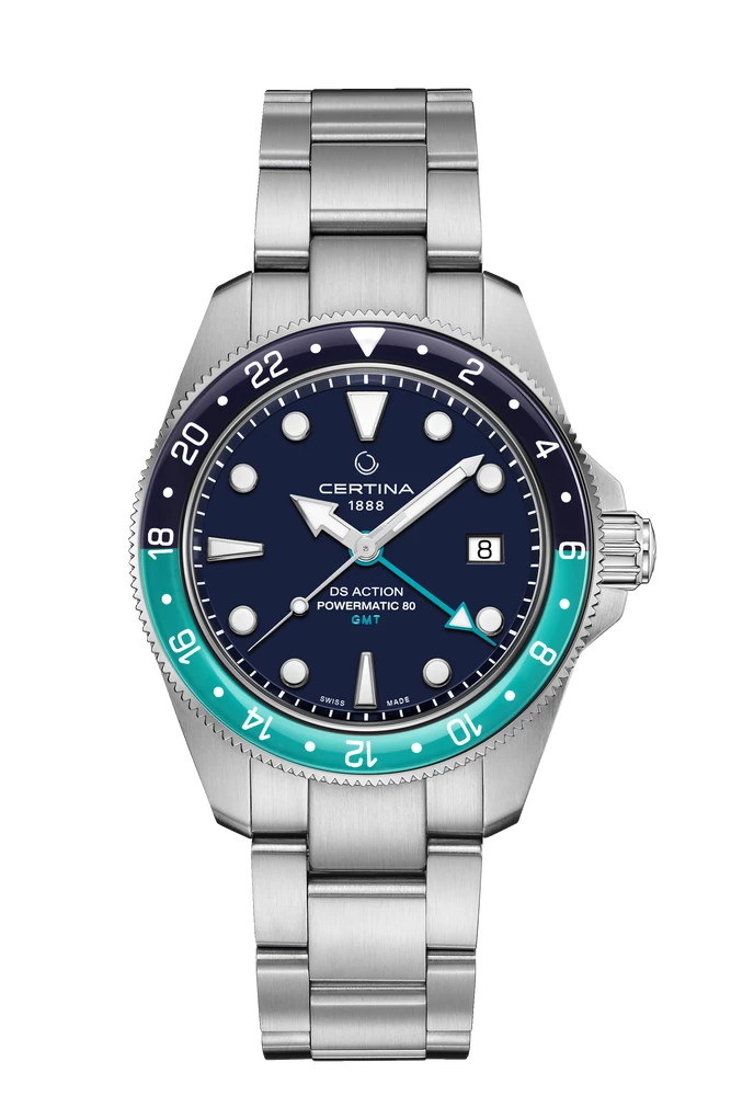 Certina DS Action GMT Powermatic 80 41mm C032.929.11.041.01