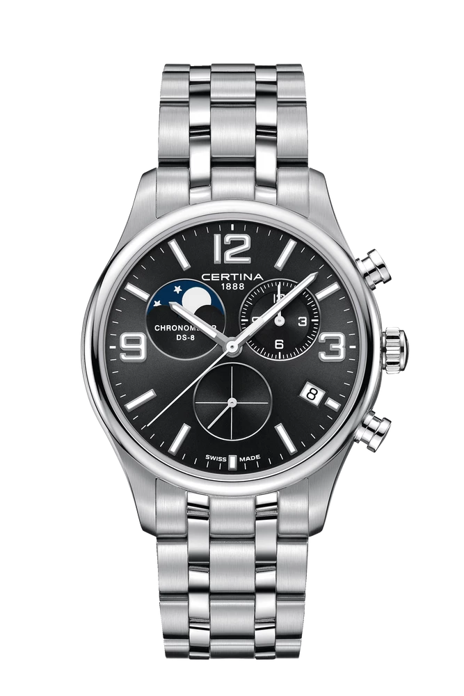 Certina DS-8 Cronógrafo Fase Lunar C033.460.11.057.00
