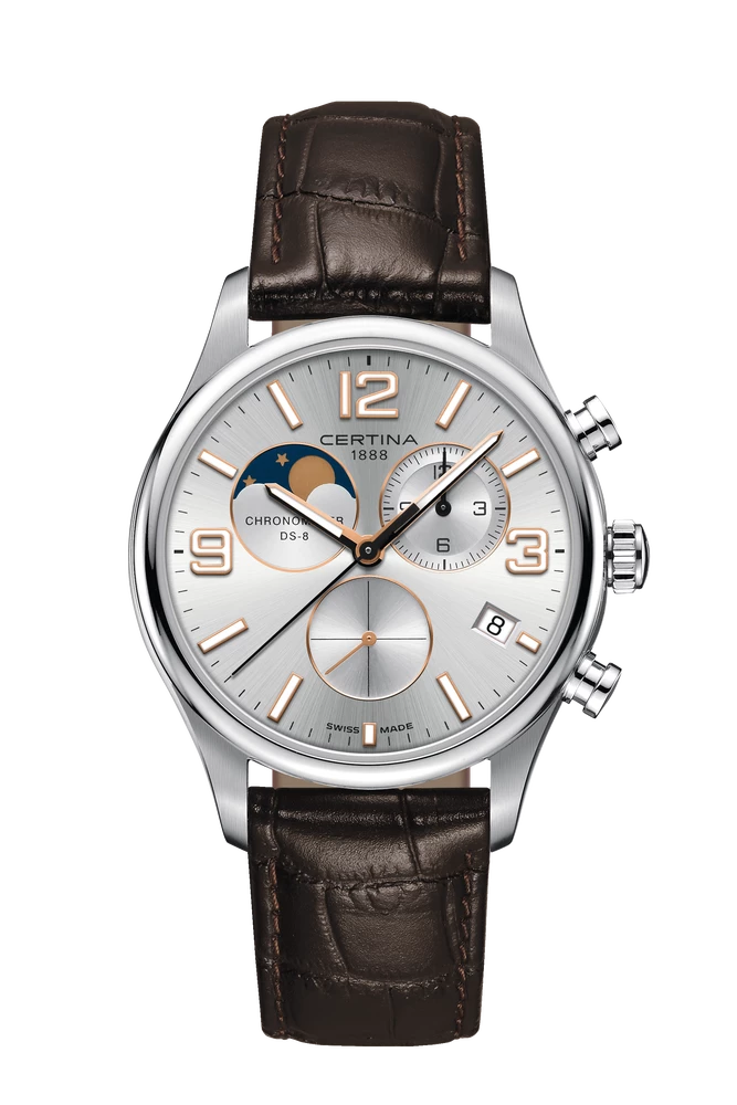 Certina DS-8 Cronógrafo Fase Lunar C033.460.16.037.00