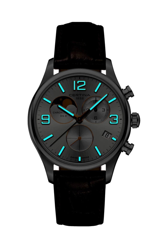 Certina DS-8 Cronógrafo Fase Lunar C033.460.16.037.00