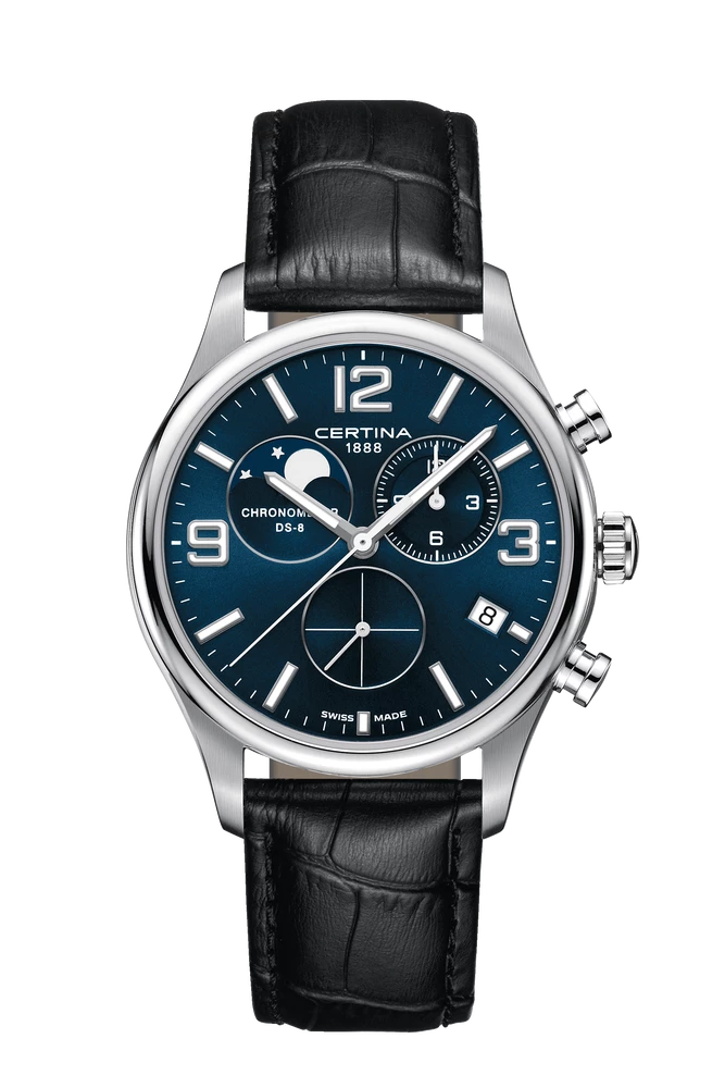 Certina DS-8 Cronógrafo Fase Lunar C033.460.16.047.00
