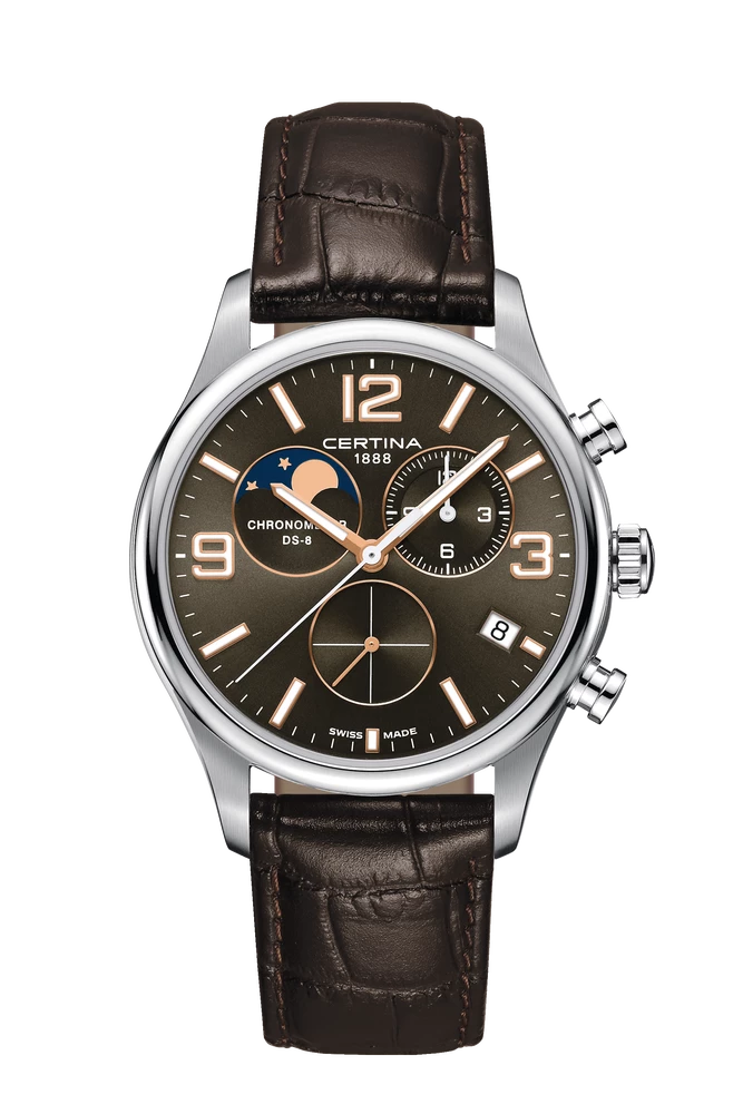 Certina DS-8 Cronógrafo Fase Lunar C033.460.16.087.00