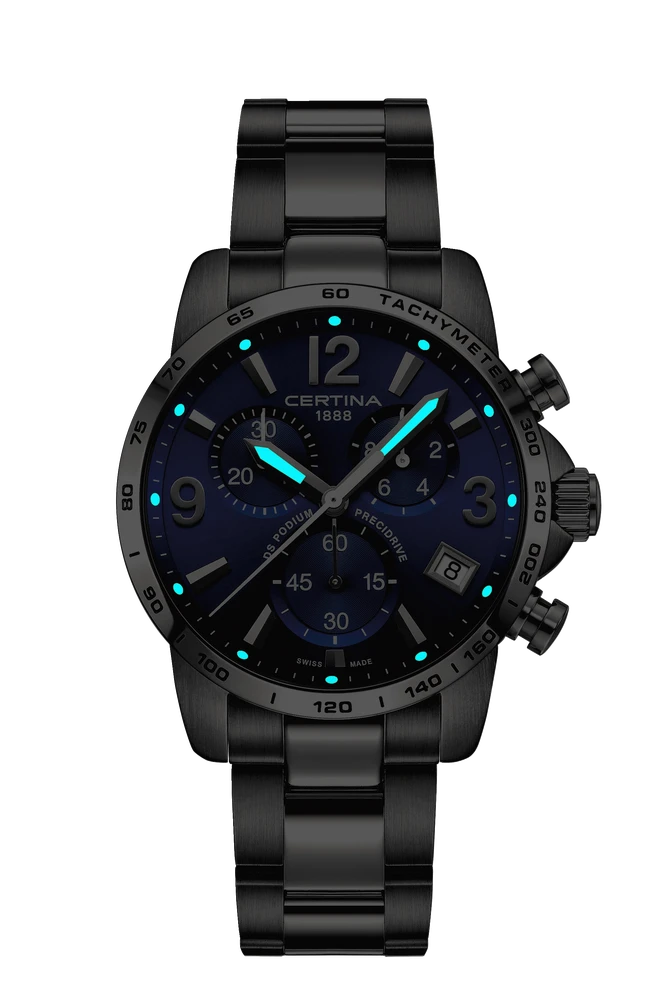 Certina DS Podium Cronógrafo 1/10 seg 41mm C034.417.11.047.00
