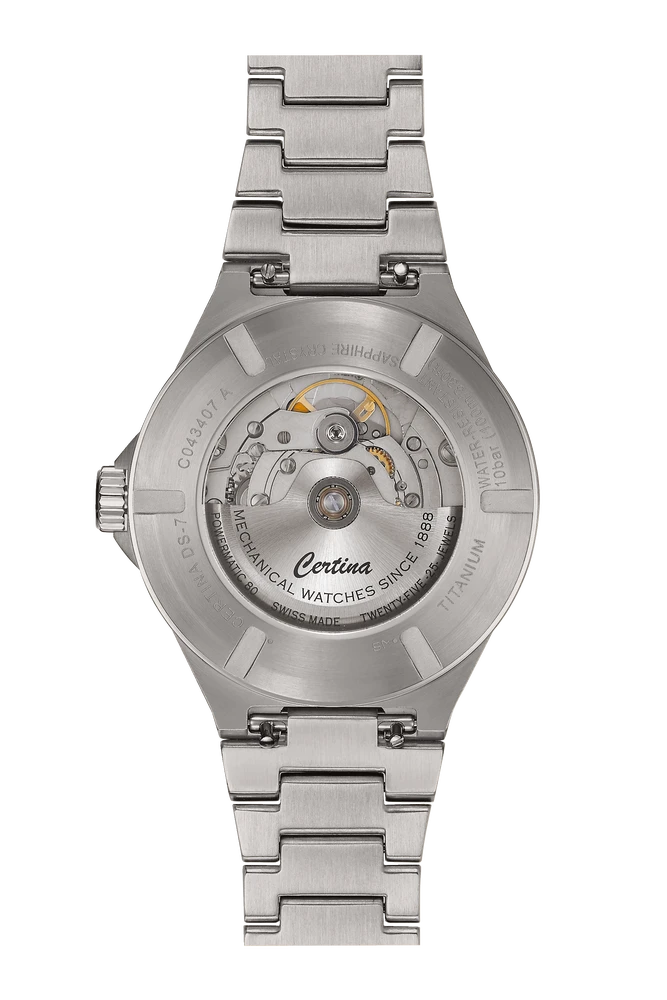 Certina DS-7 Powermatic 80 Titanium 39mm C043.407.44.041.00