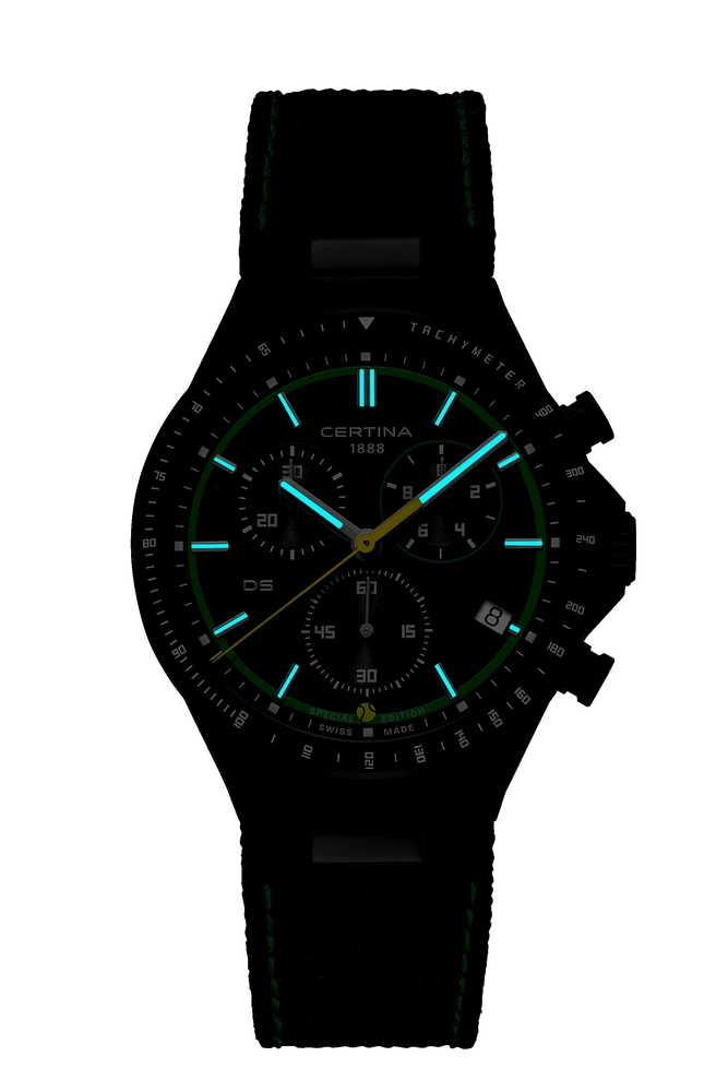 Certina DS-7 Chronograph Padel Edition by Marta Ortega 41mm C043.417.38.201.10