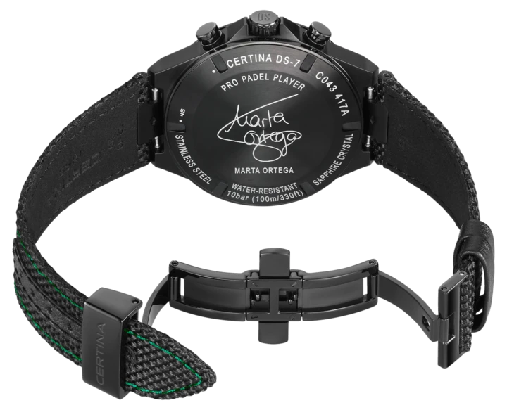 Certina DS-7 Chronograph Padel Edition by Marta Ortega 41mm C043.417.38.201.10
