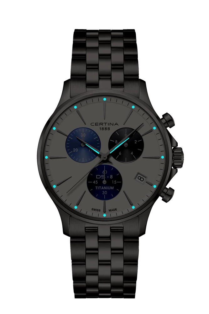 Certina DS-8 Chrono 41mm Titane C045.417.44.011.00