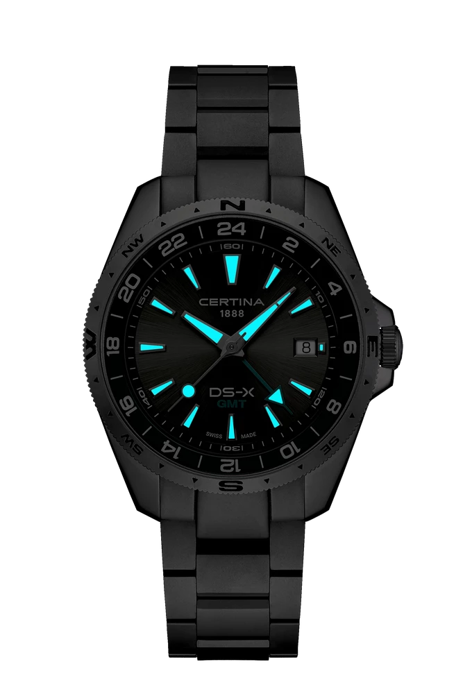 Certina DS-X GMT 41,20mm C047.452.11.081.00