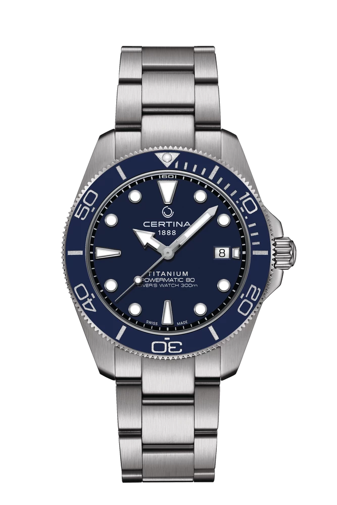 Certina DS Action Diver 40.50mm Powermatic 80 Titanium C048.407.44.041.00