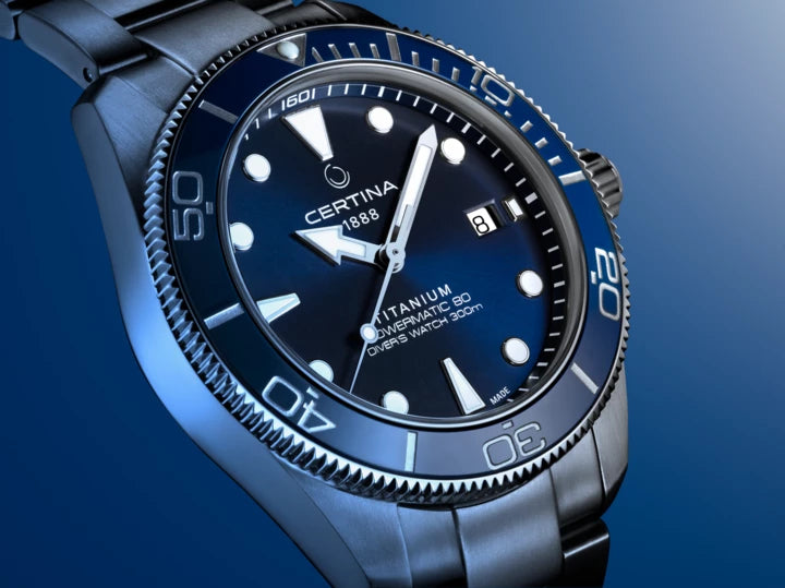 Certina DS Action Diver 40.50mm Powermatic 80 Titanium C048.407.44.041.00