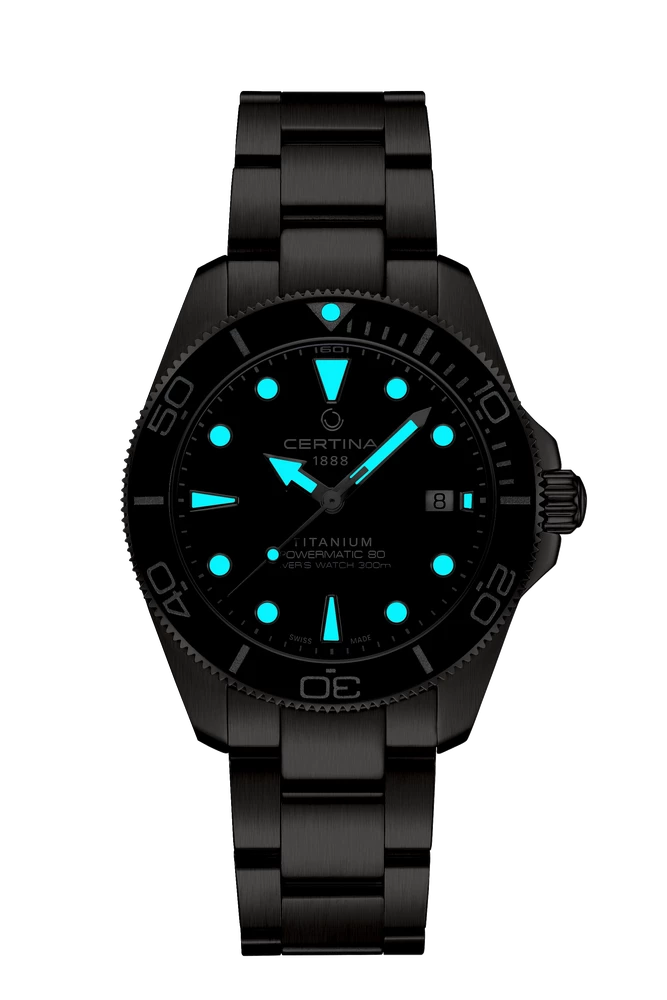 Certina DS Action Diver 40.50mm Powermatic 80 Titanium C048.407.44.041.00