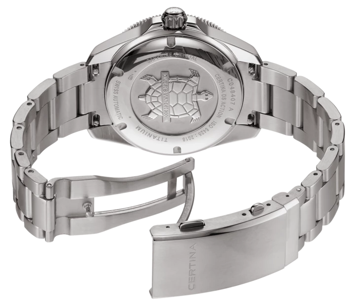 Certina DS Action Diver 40.50mm Powermatic 80 Titanium C048.407.44.041.00