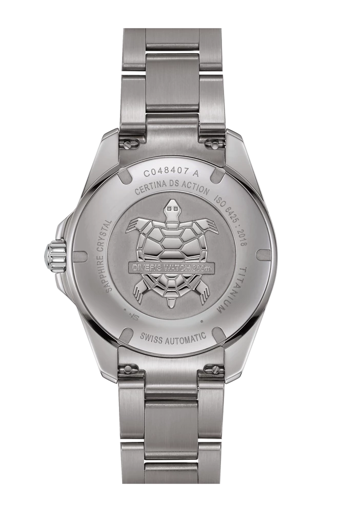 Certina DS Action Diver 40.50mm Powermatic 80 Titanium C048.407.44.041.00