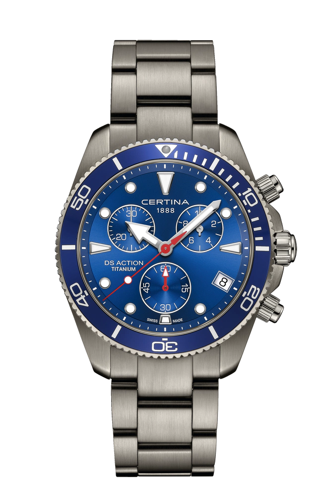Certina DS Action Chronograph 43mm Titanium C048.417.44.041.00