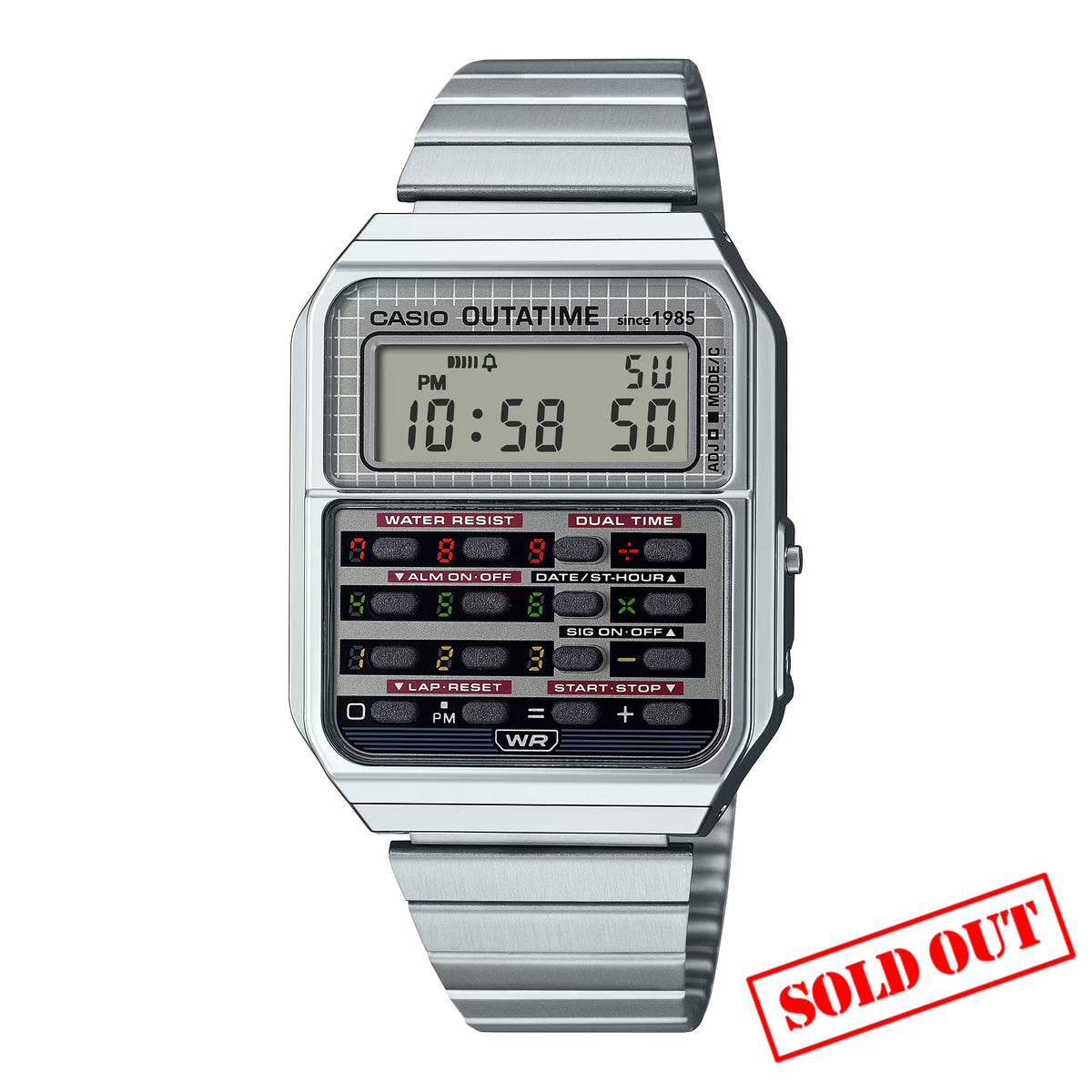 Casio Edgy Collection Back to the Future CA-500WEBF-1A