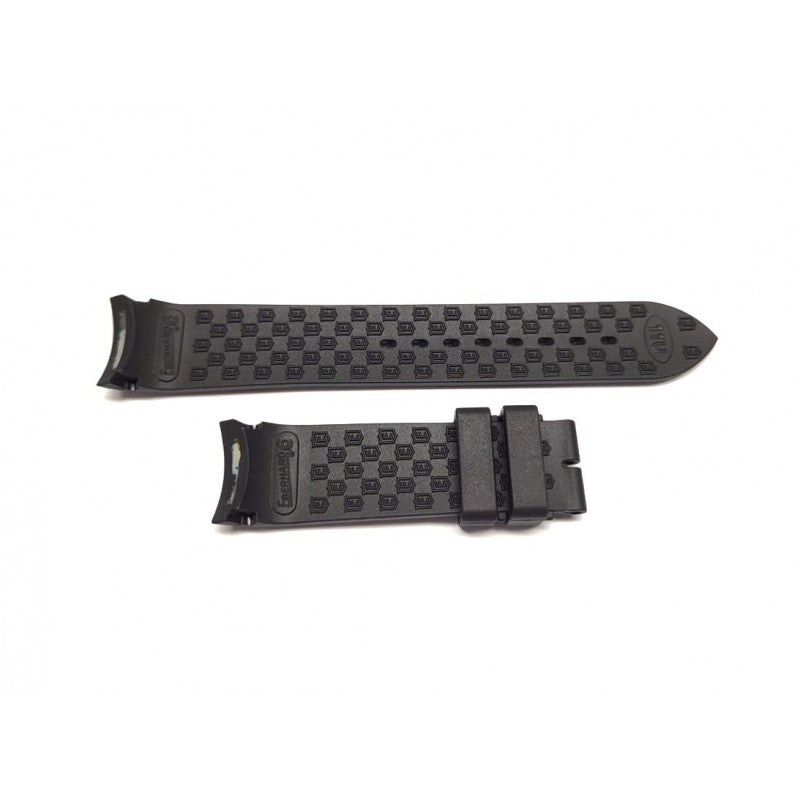 Eberhard Black Rubber Strap 21mm Scafograf CIN11U