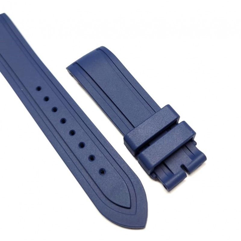 Eberhard Blue Rubber Strap 21mm 15U Scafograf CIN15U