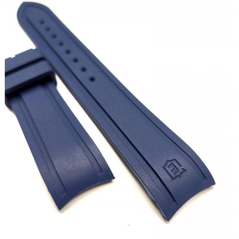 Eberhard Blue Rubber Strap 21mm 15U Scafograf CIN15U