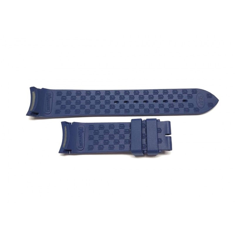 Eberhard Blue Rubber Strap 21mm 15U Scafograf CIN15U